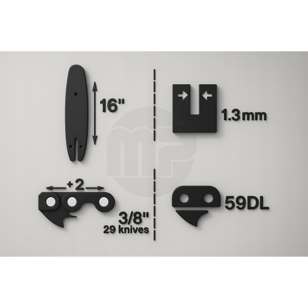 Аккумуляторная цепная пила 2 AKU/4AH MAJSTER POLSKA MP0011