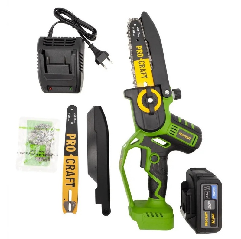 Procraft PKA32Li цепная пила комплектация 