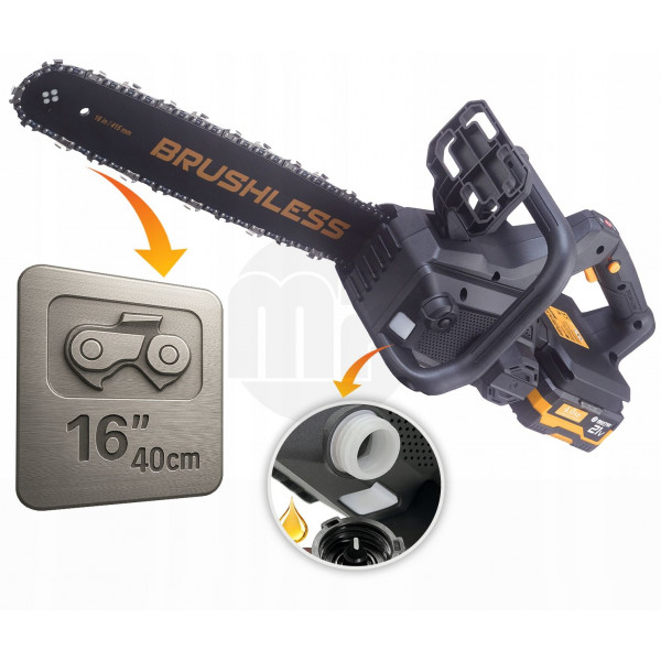 Направляющая шина 40 см и цепь 3/8 1.3 мм 59 звеньев для Majster Polska MP0011