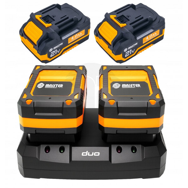 Быстрое зарядное устройство на два аккумулятора 20V для Majster Polska MP0011