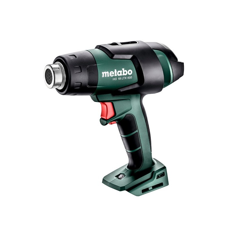 Аккумуляторный технический фен Metabo HG18 LTX500