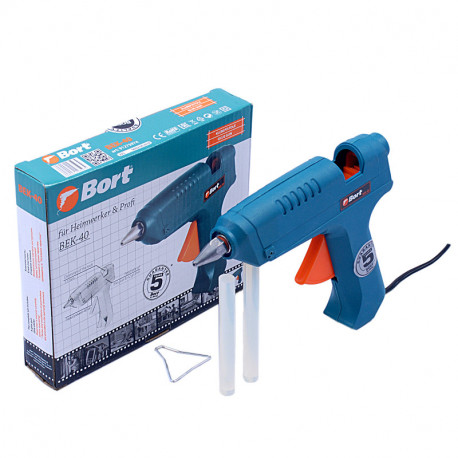 Пистолет клеевой BEK-40 Bort