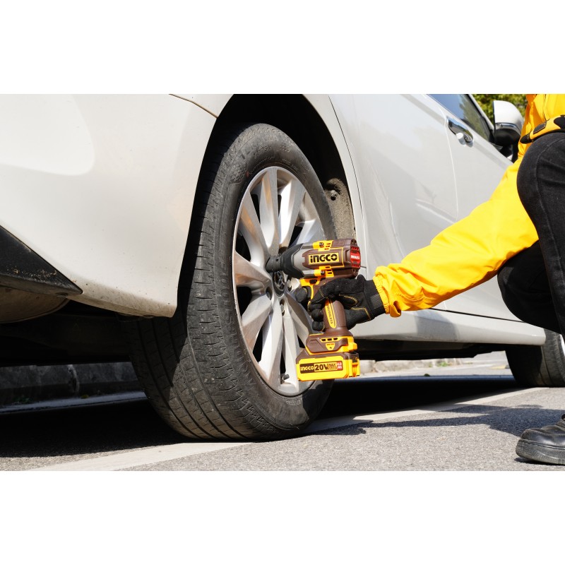 Гайковёрт аккумуляторный ударный (без аккумулятора) 850Nm...