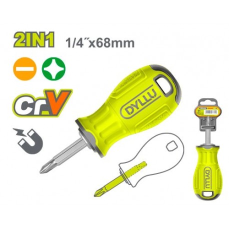 Набор отверток 2 в 1 PH2 + SL6.5 DYLLU DTSS45M1