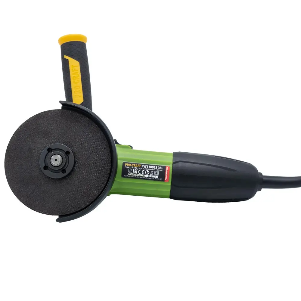 Углошлифовальная машина Procraft PW1100ЕS 125 мм