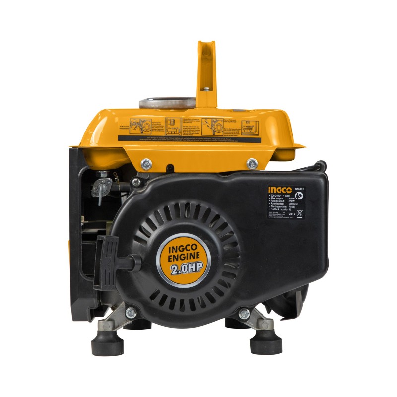 Генератор бензиновый 0.8кВт INGCO GE8002