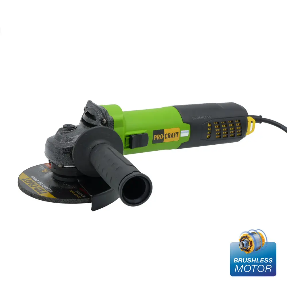 Углошлифовальная машина бесщеточная Procraft PW2350 125 мм