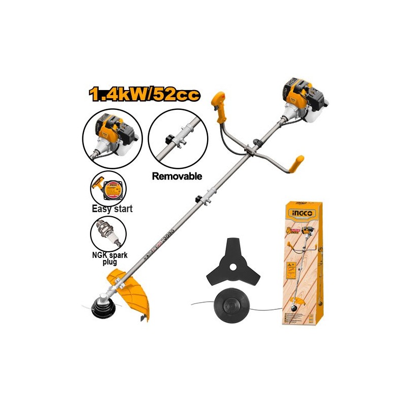 Триммер для газона бензиновый INGCO GBC5524421