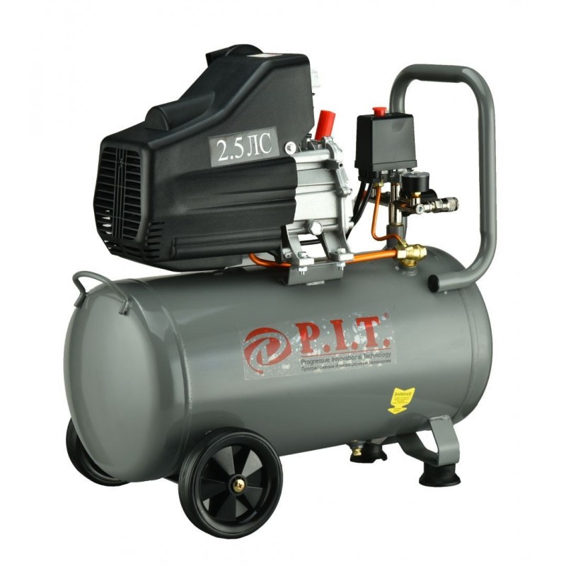 Компрессор PIT PAC50-C 1800W 50L
