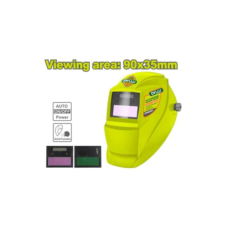 Сварочная маска 90x35мм DYLLU DTWH2501
