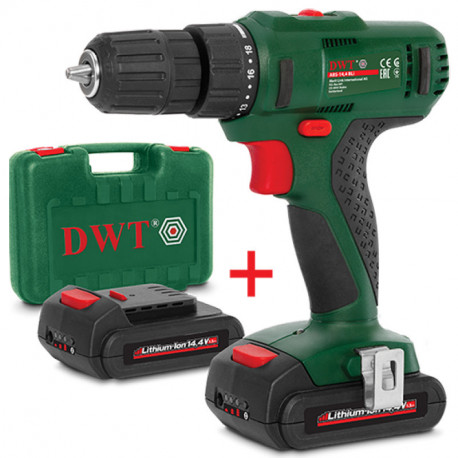Шуруповерт аккумуляторный ABS14.4 BLI-2 BMC DWT