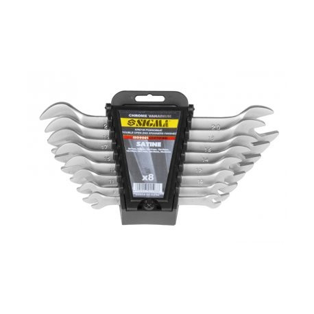 Ключи рожковые 8 buc 6-22mm Crv SATINE 701508