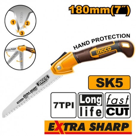 Ручная складная пила INGCO HFSW1806