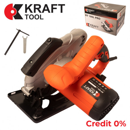Ручная циркулятная пила KraftTool 185mm  KT185L PRO
