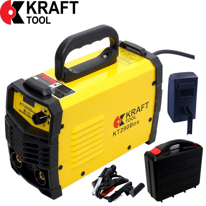 Инверторный сварочный аппарат 290A KT290Box KraftTool