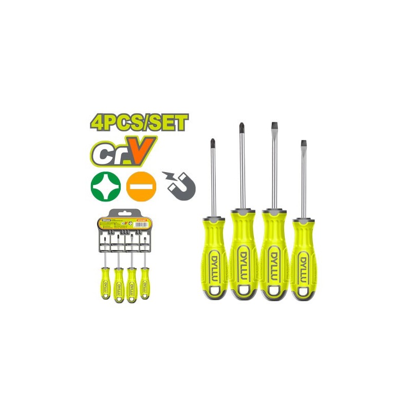 Набор из 4 отверток DYLLU DTSS1204