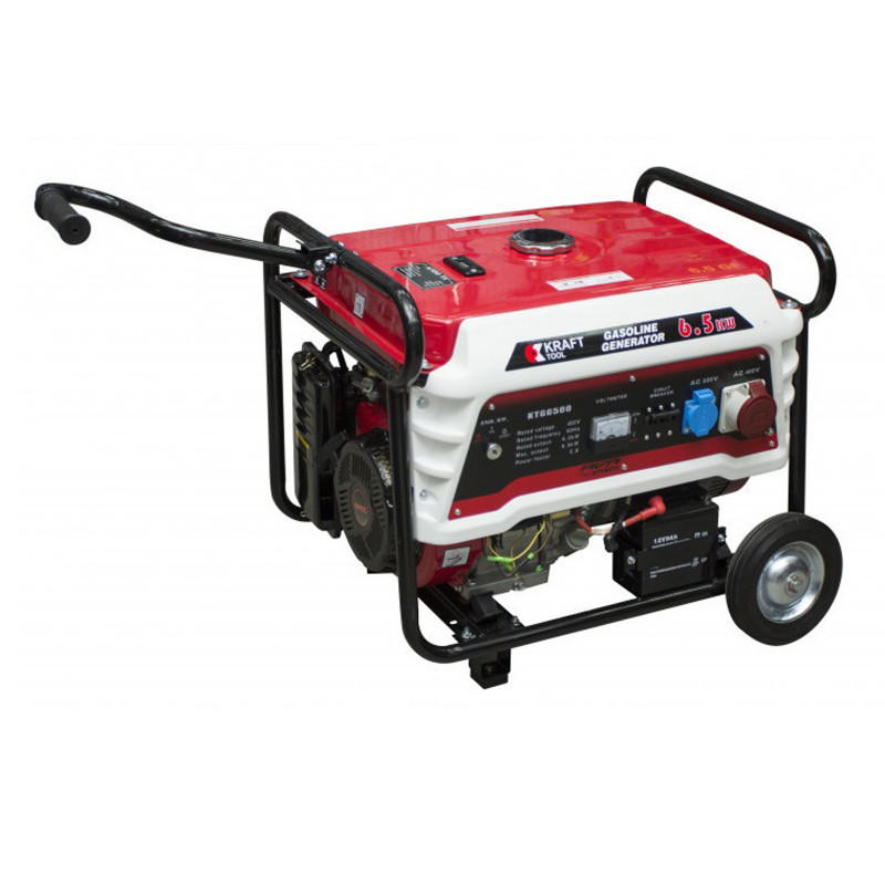 Бензиновый генератор  6.5kW KTG6500 KraftTool