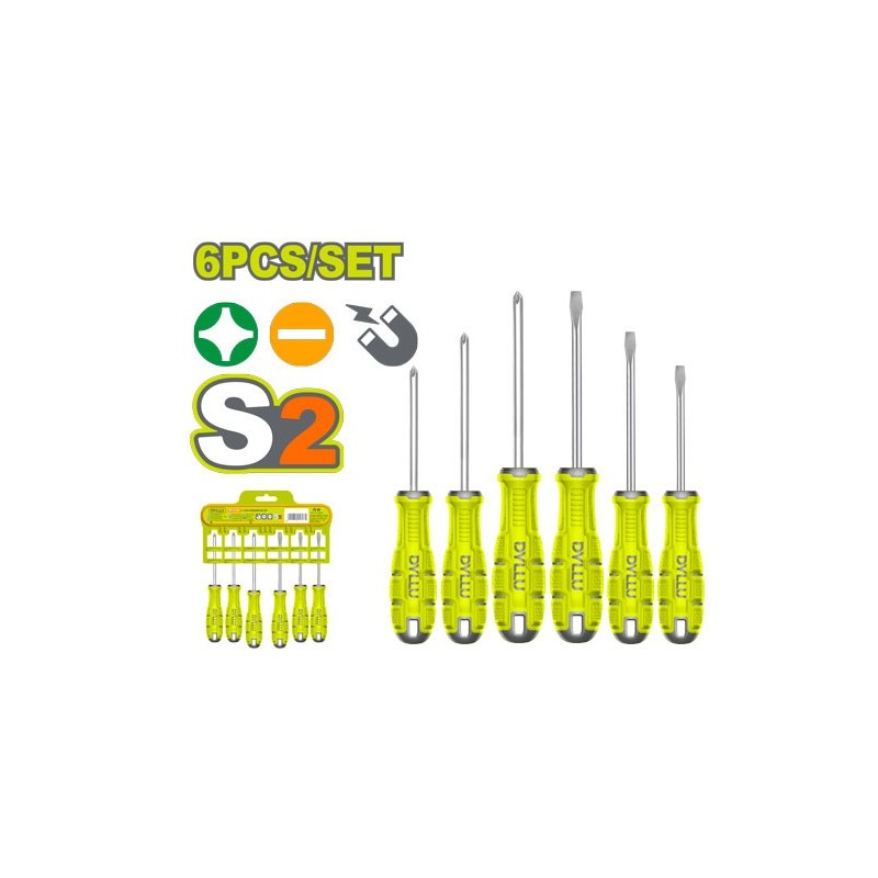 Набор из 6 отверток DYLLU DTSSA406