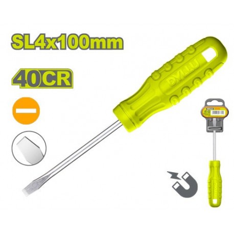 Плоская отвертка SL4*100мм DYLLU DTSD3944