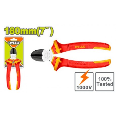 Кусачки боковые диэлектрические 180мм DYLLU DTPL3937