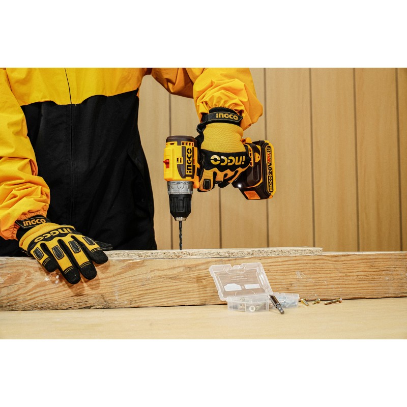 Aккумуляторный  шуруповёрт 2*2Ah  52N.m INGCO CDLI20453