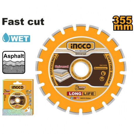 Диск алмазный 355mm INGCO DMD033551