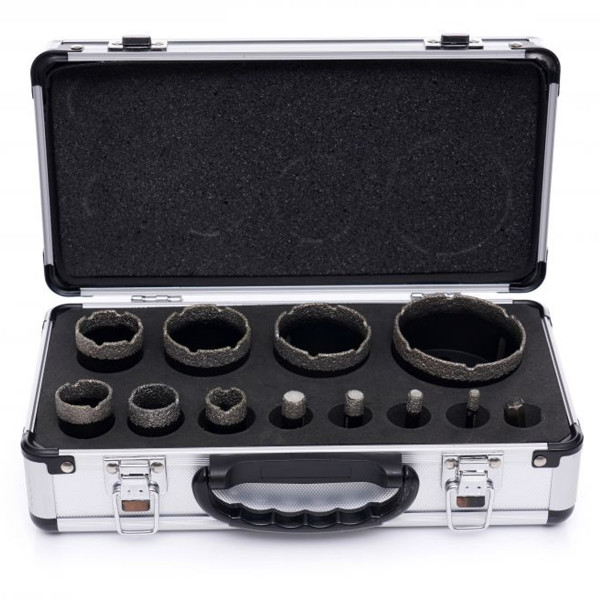 Набор алмазных коронок 12 шт. Kraft&Dele KD11227