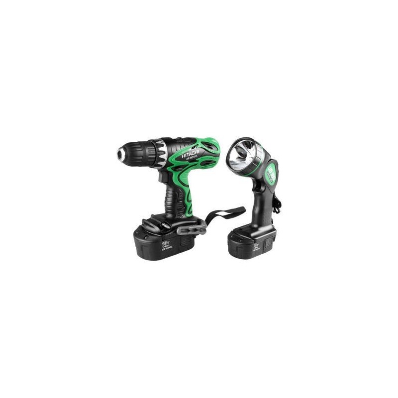 Аккумуляторная дрель-шуруповерт Hitachi DS18DVF3RB