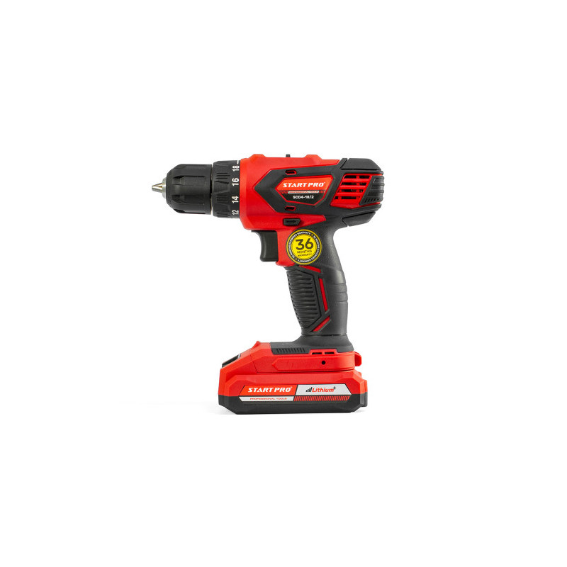 Шуруповерт аккумуляторный START PRO SCD4-18/2