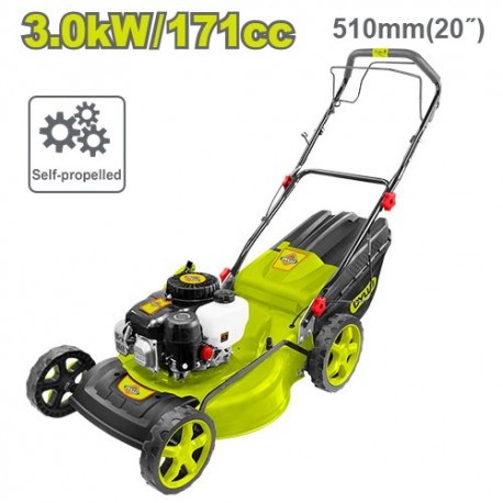 Бензиновая газонокосилка 3кВт 4.5ЛС 510мм DYLLU DTGM3A20