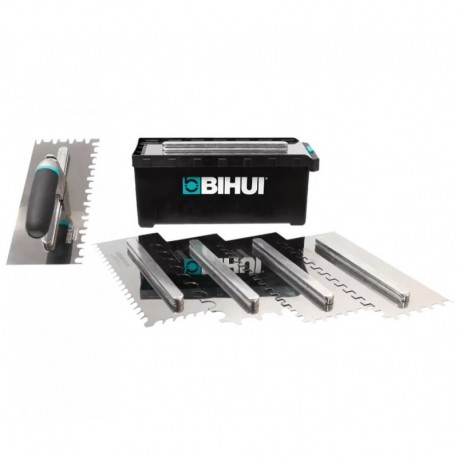 Набор гладилок зубчатых BIHUI PTSJG8