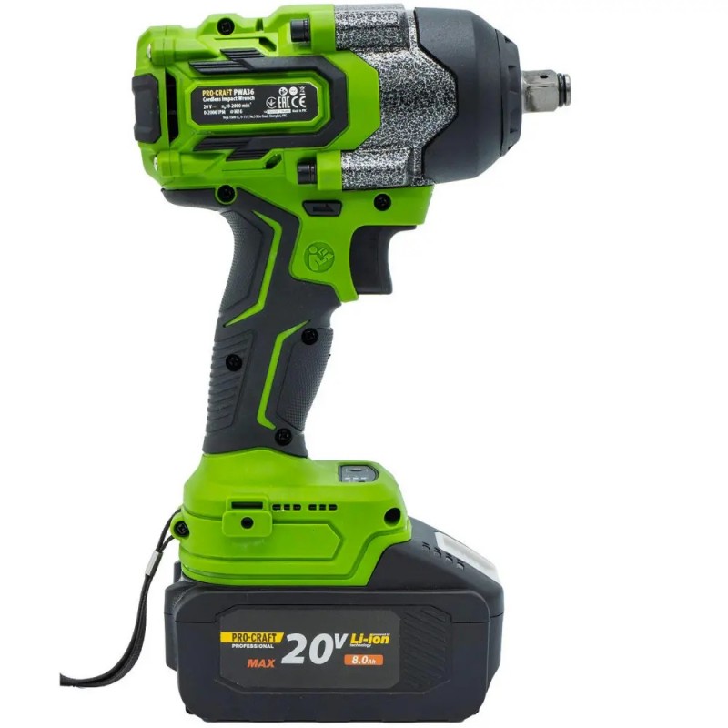 Аккумуляторный гайковерт Procraft PWA36 (без АКБ и ЗУ)
