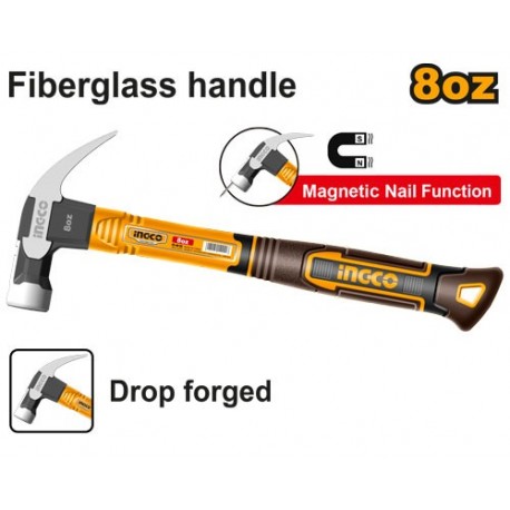 Молоток с изогнутым кончиком 200г INGCO HCH81008