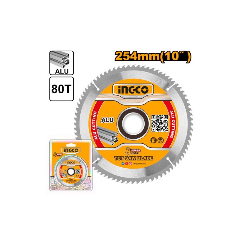 Диск по  дереву 254х30мм 80T INGCO TSB325428