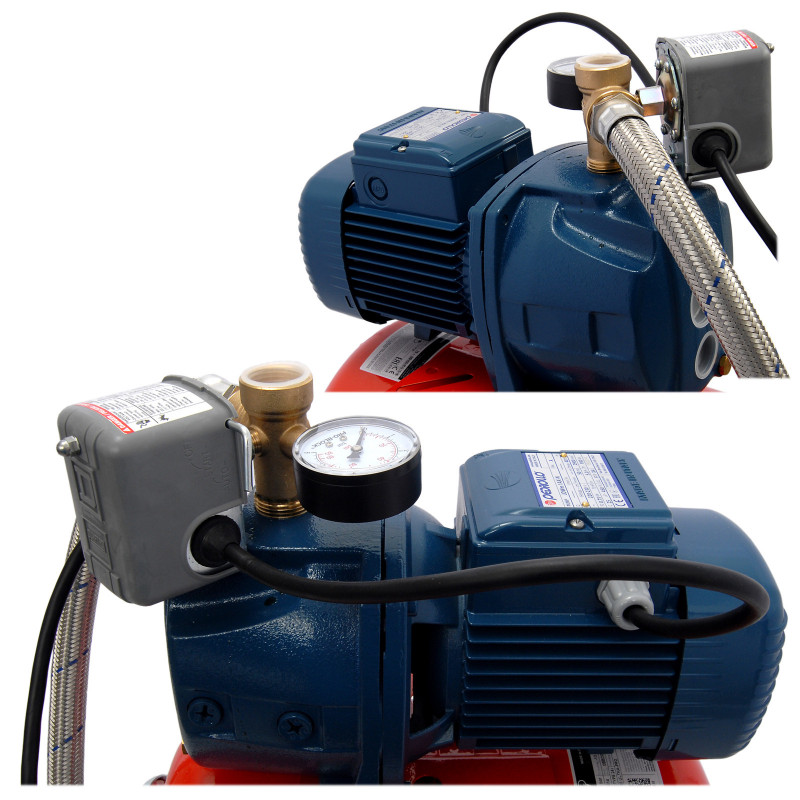 Гидрофор с защитой от сухого хода JDWm1AX/30-4  24CL Pedrollo