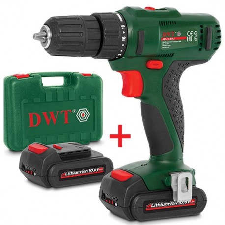 Шуруповерт аккумуляторный DWT ABS-12 Bli-2 BMC