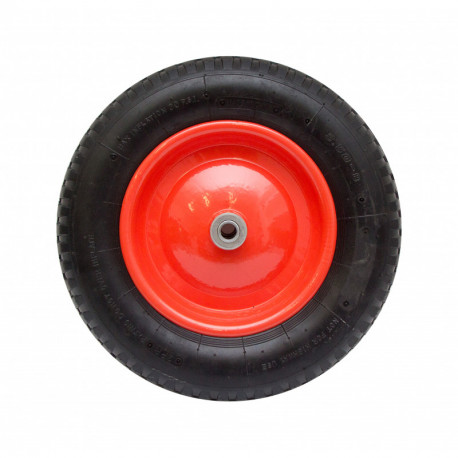 Колесо надувное с подшипником для тачки 3.25/3.00-8 S6204