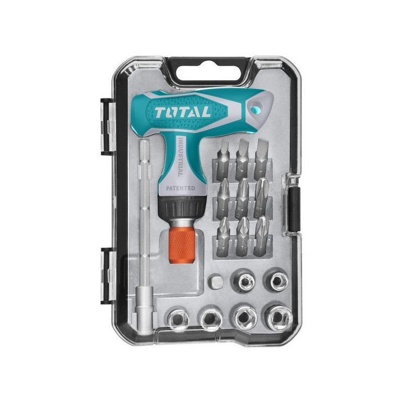 Набор Отвёрток с трещёткой PH/SL, 18 buc. TACSD30186 TOTAL