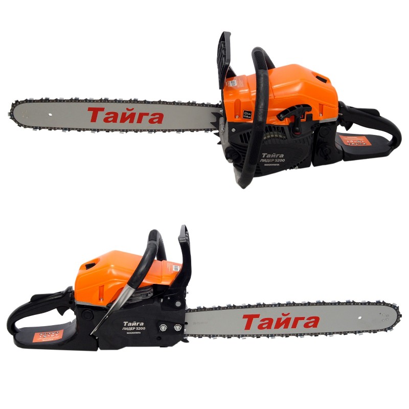 Бензопила цепная 3 кВт Taiga Leader 5200