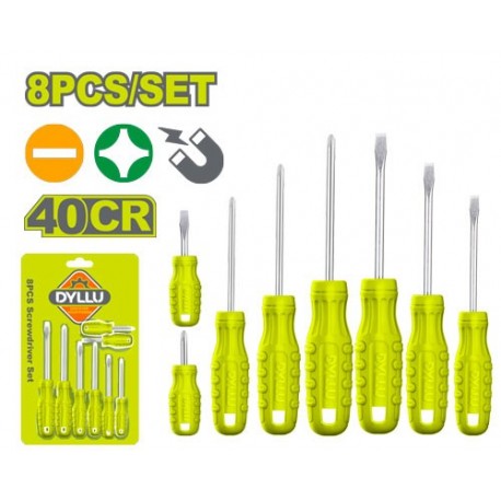 Набор из 8 отверток DYLLU DTSS2408
