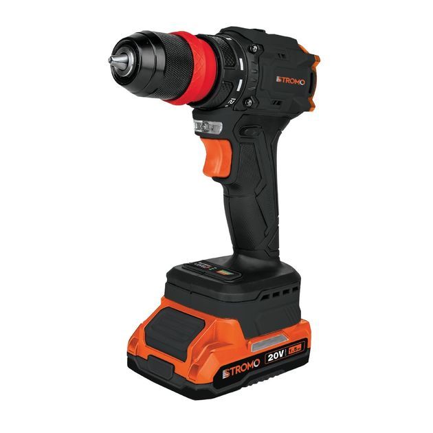 Шуруповерт аккумуляторный STROMO SA-18BL DFR (1 АКБ)