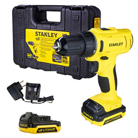 Шуруповерт аккумуляторный Li-Ion 12V/1.5A STANLEY SCD121S2K