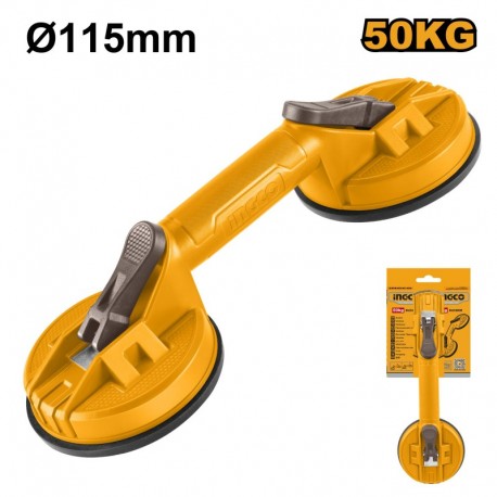 Присоска двойная для стекла 115мм INGCO HSU025001