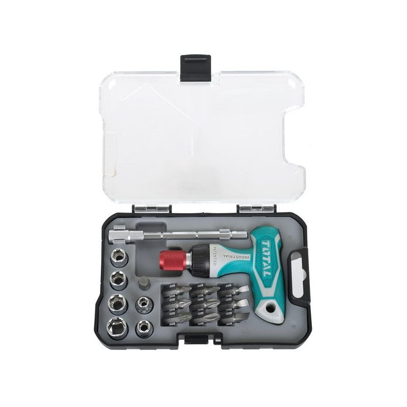 Набор Отвёрток с трещёткой PH/SL, 18 buc. TACSD30186 TOTAL