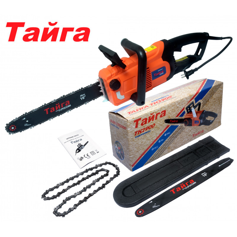 Электрическая цепная пила  2900W TK2900 ТАЙГА