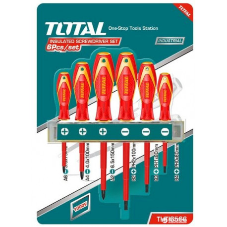 Набор Отвёрток PH/SL, 6 шт. THTIS566 TOTAL