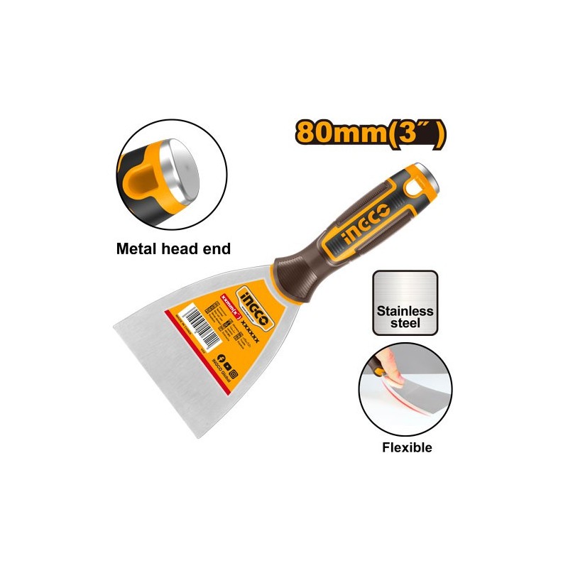 Шпатель 80 мм INGCO HPUT08080