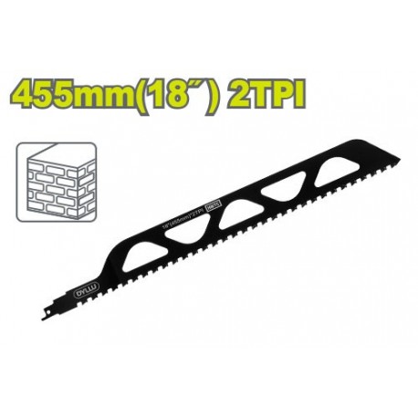 Полотно по кирпичу для сабельной пилы 445mm 2TPI DYLLU DTJT2243HM