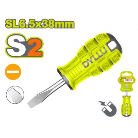 Плоская отвертка SL6.5*38мм DYLLU DTSDA261