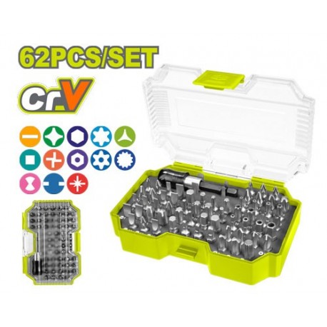 Набор бит 62шт. DYLLU DTBS3B62